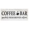Stupell Industries Coffee Bar Cafe Rustic Sign Wall Plaque Art